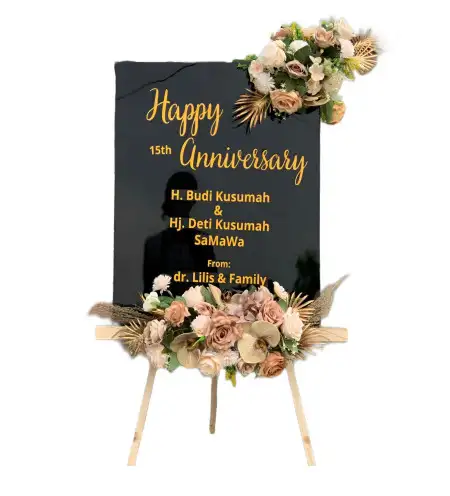 Papan Bunga Akrilik Minggir